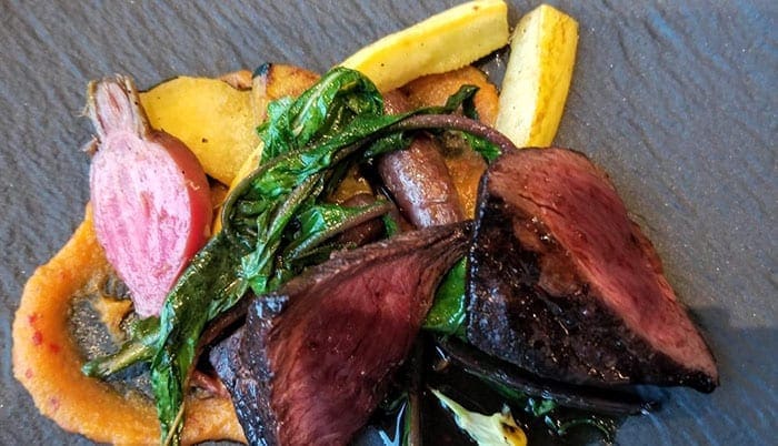 Cocoa-rubbed Elk Canmore Alberta