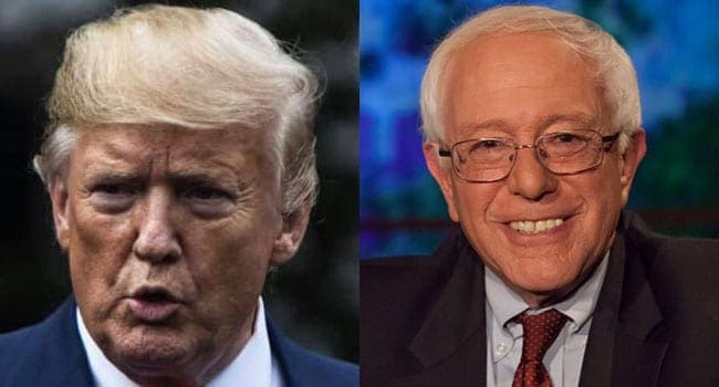 Are Trump and Sanders two sides of the same coin?