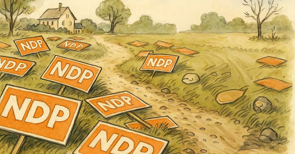 Why the NDP keeps losing the trust of Canadians