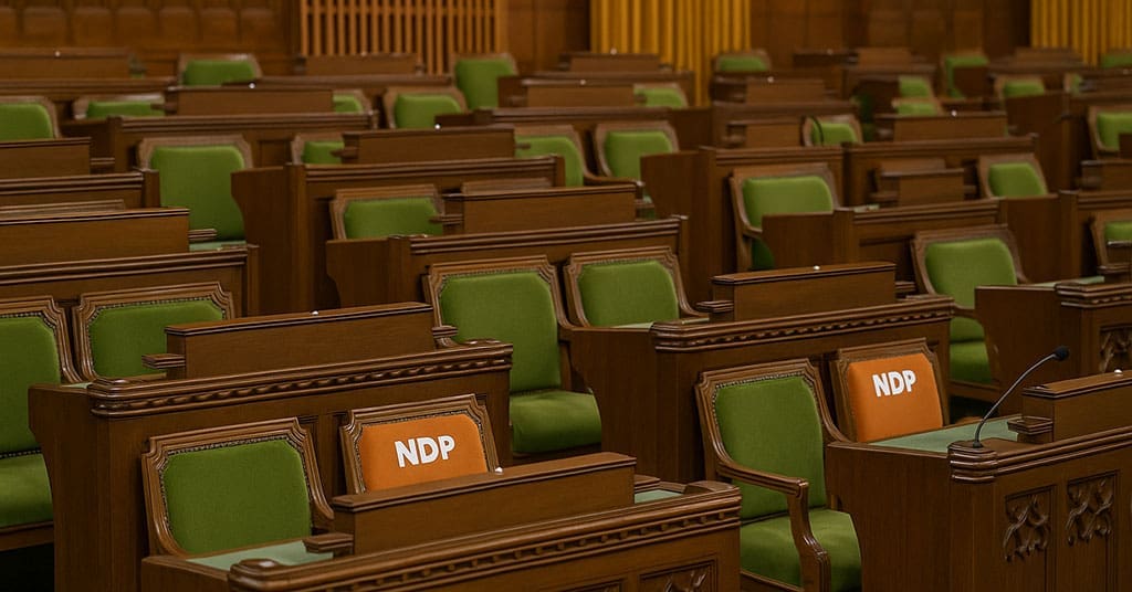 NDP’s collapse rightly cost them official party status