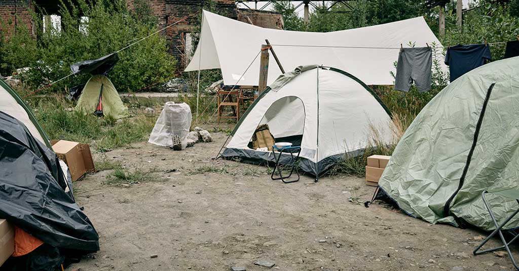 Tent cities were rare five years ago. Now they’re everywhere