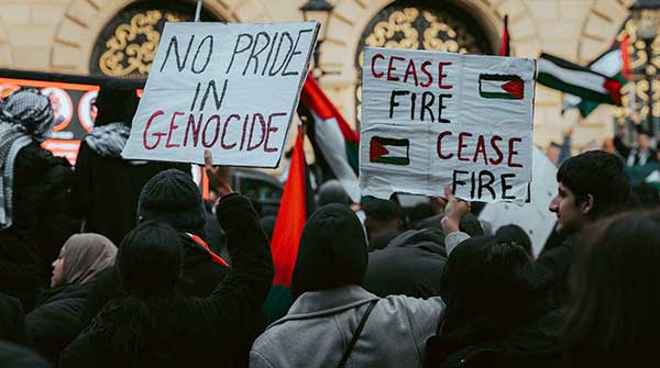 Worldwide protests offer hope to desperate Gaza residents