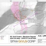 Sitka Intercepts Visible Gold in First Diamond Drill Hole of 2024 at its RC Gold Project in Yukon
