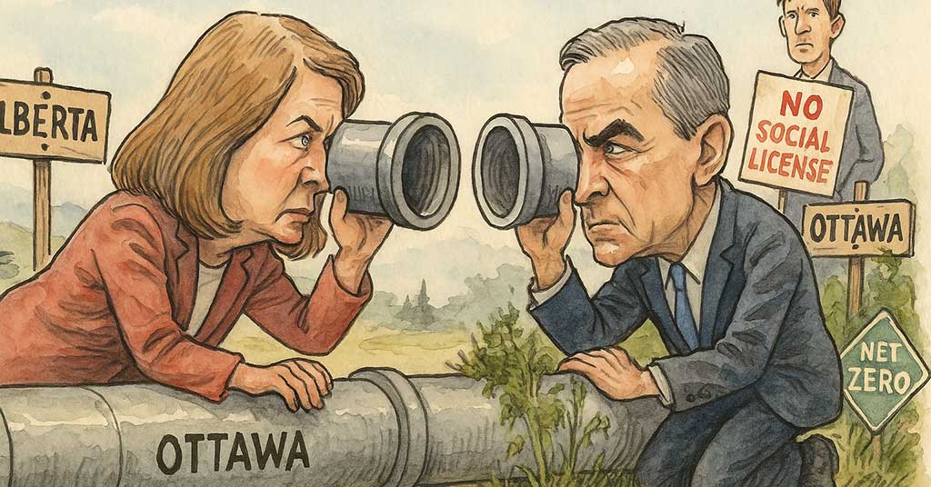 Alberta throws down pipeline gauntlet