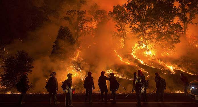 Eight worst wildfire weather years on record happened in the last decade