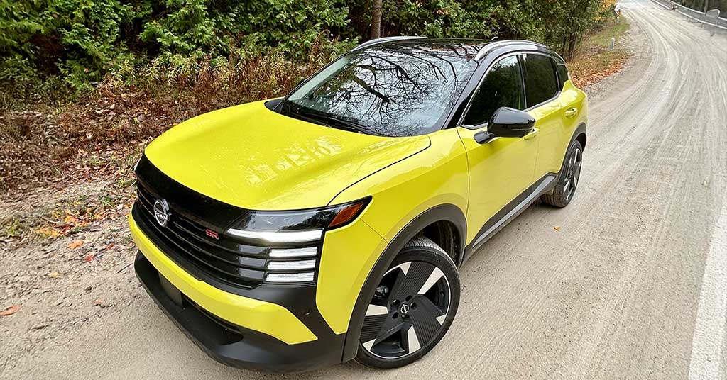 The 2025 Nissan Kicks is slight bigger and more powerful, with a 2.0-litre, 141 horsepower four-cylinder engine.