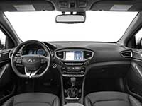 Clean, functional and well-equipped — the 2018 Ioniq interior puts practicality first.