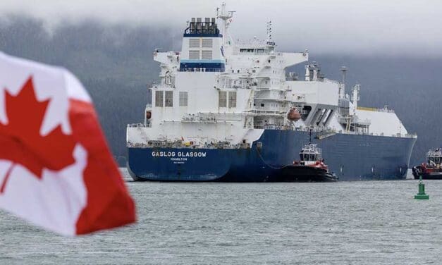 LNG export marks beginning of Canadian energy independence