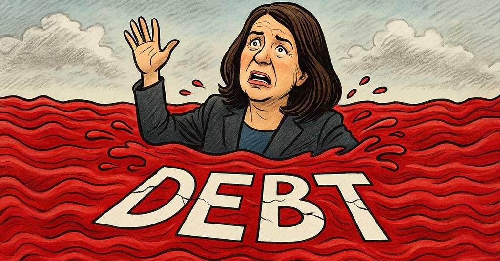 Taxpayers pay the price as Alberta debt keeps climbing