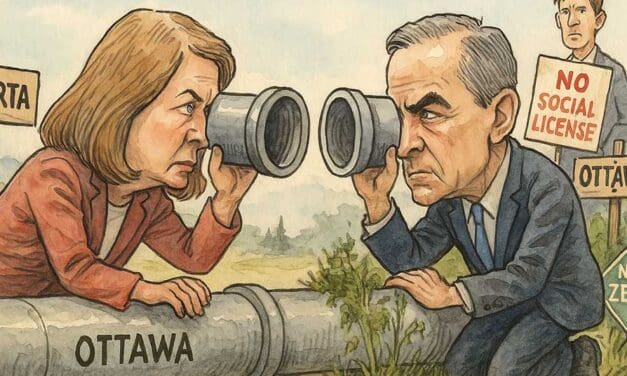 Alberta throws down pipeline gauntlet