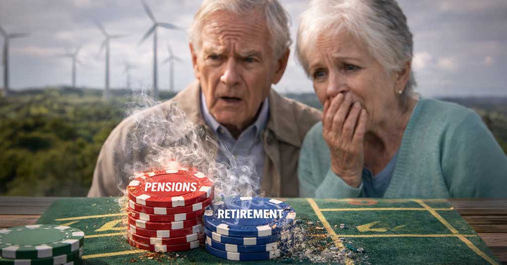 Stop gambling our pensions on green energy bets