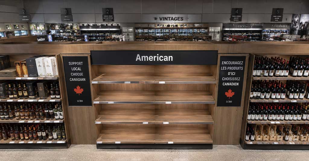 Canada’s boycott of American liquor is backfiring