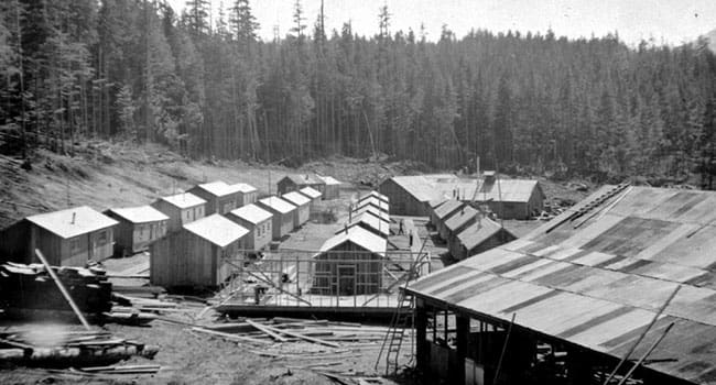 Juskatla logging camp rough intro to world of work