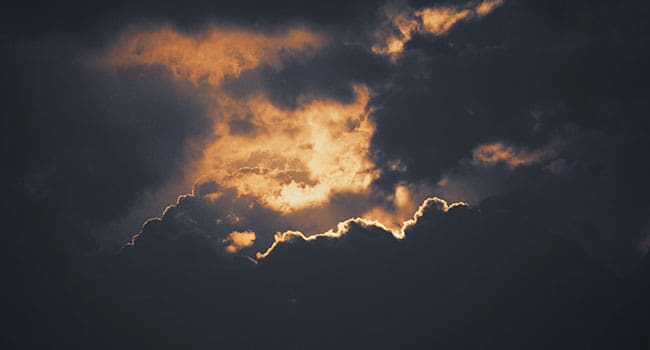 The silver lining to the incessant grey clouds