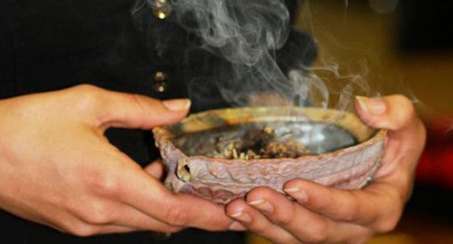 Smudging ceremony crosses line into realm of the sacred