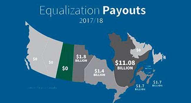 Equalization rebate should go to Albertans, not the Alberta government