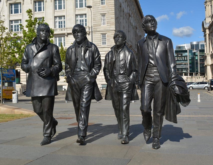 Beatles statues