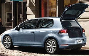 The 2010 Volkswagen Golf is one of the better-handling models in this end of the market.