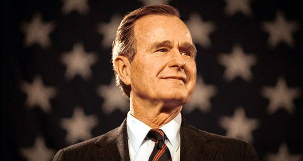 The political fragility of George H.W. Bush