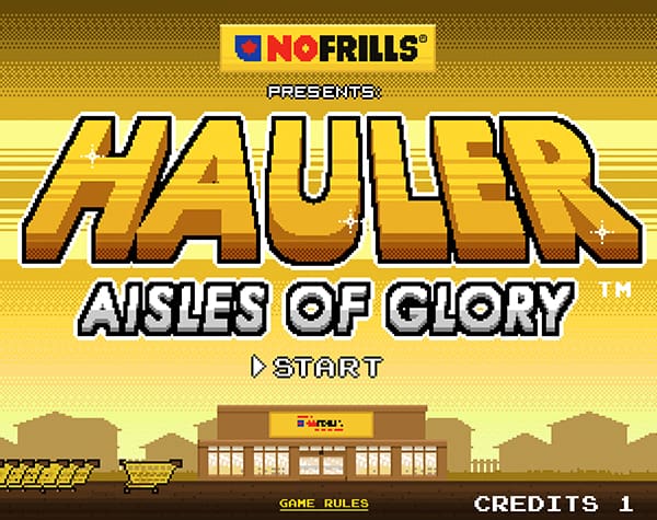 Hauler Aisles of Glory Opening Screen