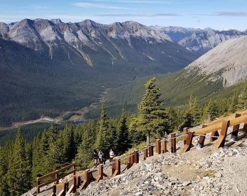 Stairway to Ha Ling Peak Doug Firby Troy Media Stairway to Ha Ling Peak Doug Firby Canmore Alberta