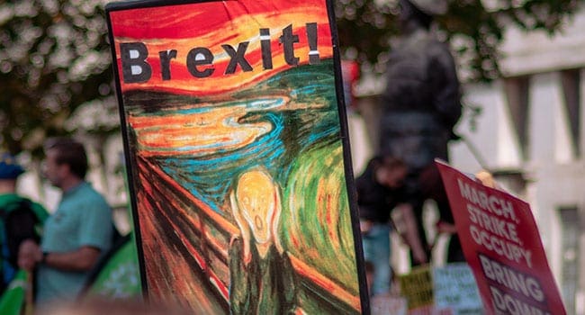 brexit painitng protest art