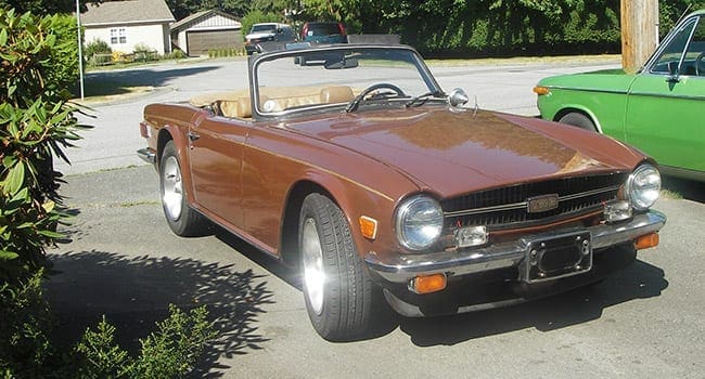 TR6 001 • Troy Media 1976 Triumph TR classic car
