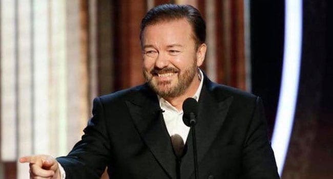 Cheers to Ricky Gervais