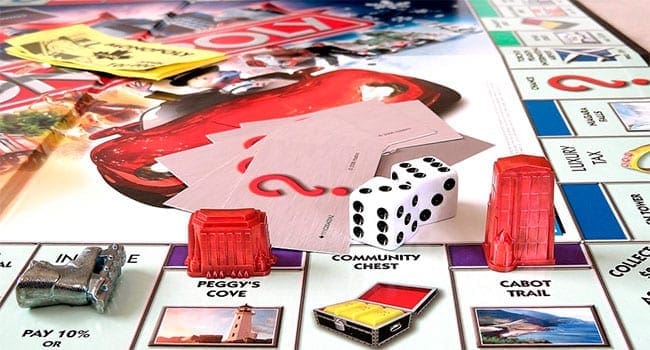 Monopoly online gaming