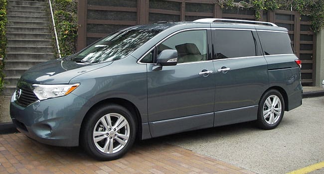 the Nissan Quest, 2011 edition