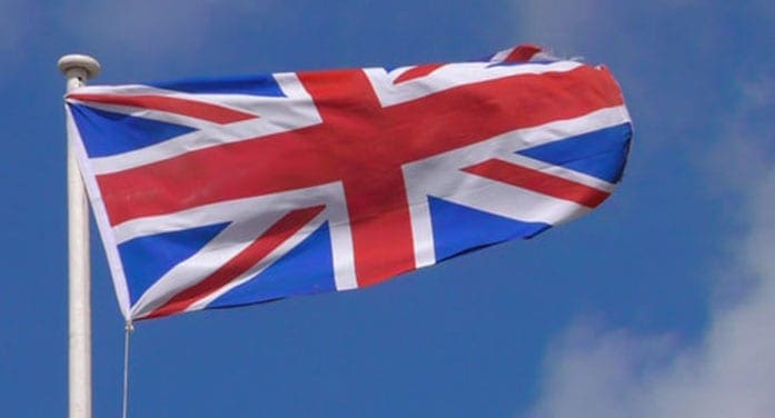 British flag, union jack