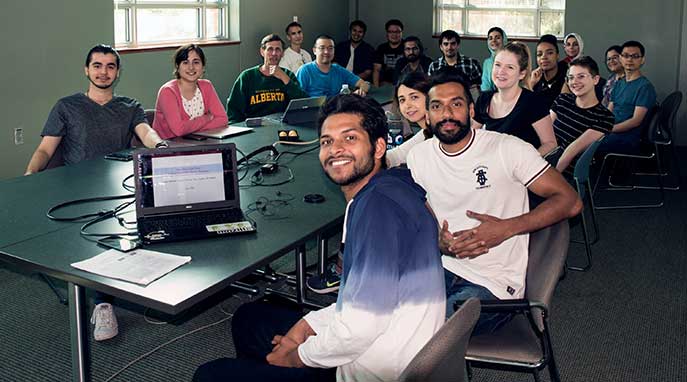 AI tech students