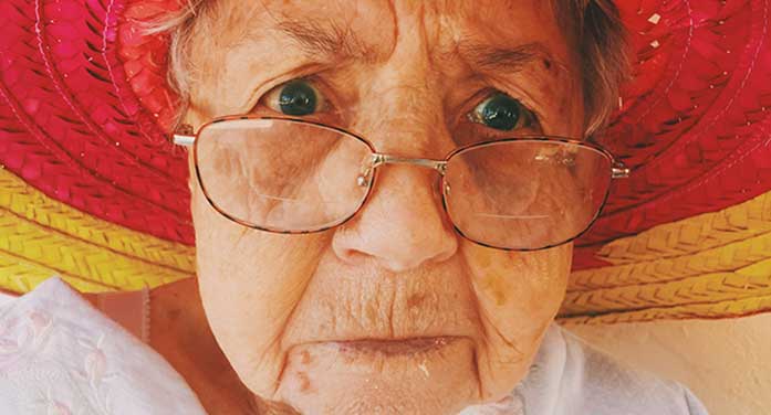 elderly woman grandmother