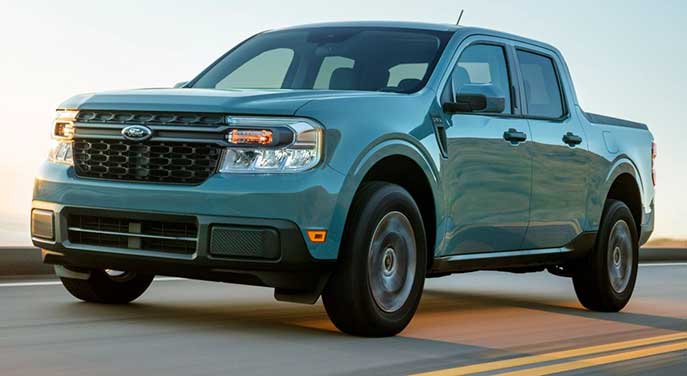 Ford’s Maverick brings hybrid tech to compact pickup trucks