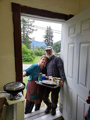 Sherry and Michael Parsons living with Ghosts