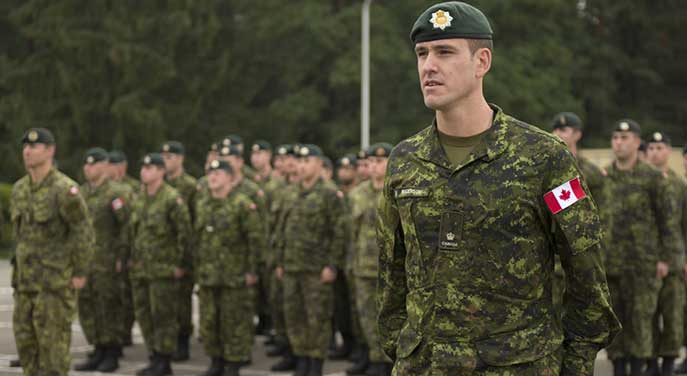 Canadian soldier • Troy Media Canadian soldier