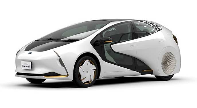 Toyota electric car