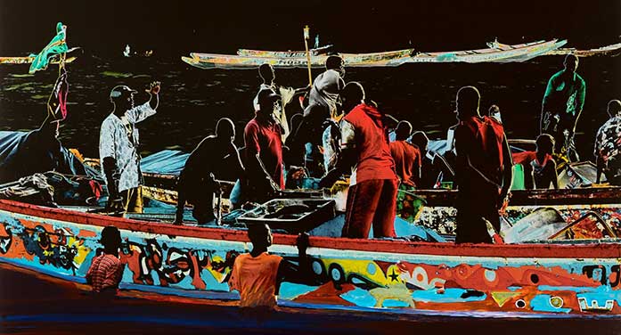 Gilbert Desjardins art - Série Migrations sans frontières