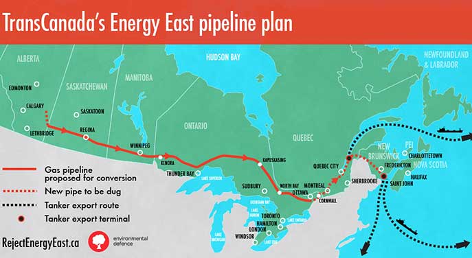 Canada-East pipeline