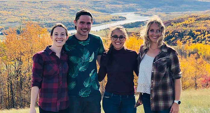 UofAmedicalstudentsinPeaceRiver697 Troy Media u of a medical students peace river