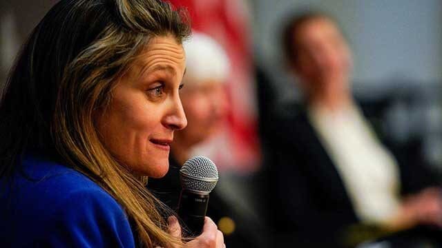 Freeland suggests that Canada rely on France and Britain for defence from the U.S. But the facts—and geography—say otherwise