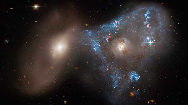 Colliding-galaxies