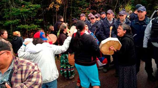 Aboriginal rights and private property rights clash in B.C.