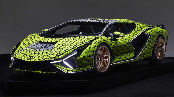 Lego-car • Troy Media Lego-car