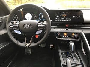 Hyundai Elantra N interior