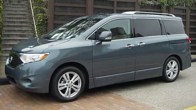 The 2011 Nissan Quest minivan