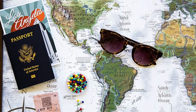 Health and well-being on the road when traveling in hot countries