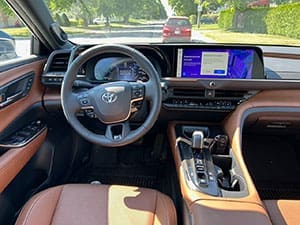 3-Toyota-Crown_interior • Troy Media Crown sedan and Crown Signia from Toyota
