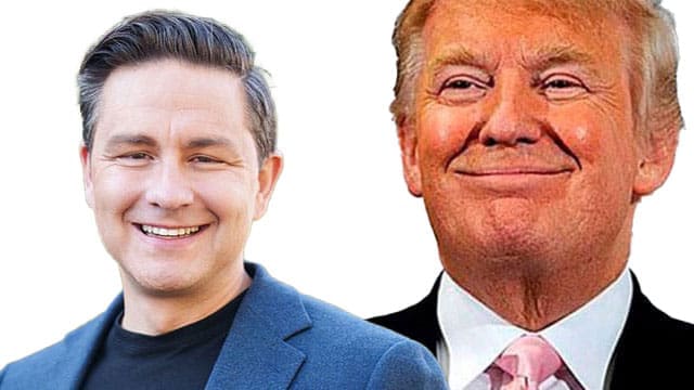 Trump-and-Poilievre • Troy Media Should Canadians resist or follow Trump into division and decline? What does the future hold for Canada under Poilievre?