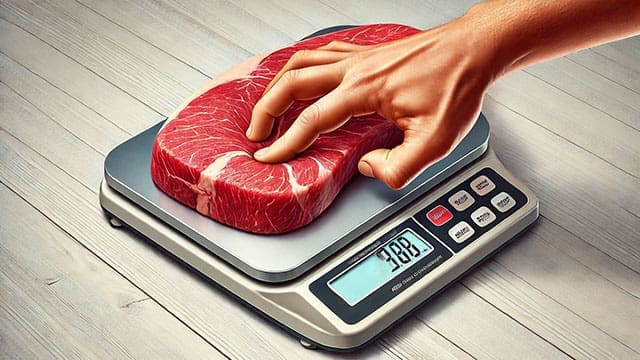 Meat-weight-scale-food • Troy Media New investigation reveals systemic weight mislabelling by grocers in meat products